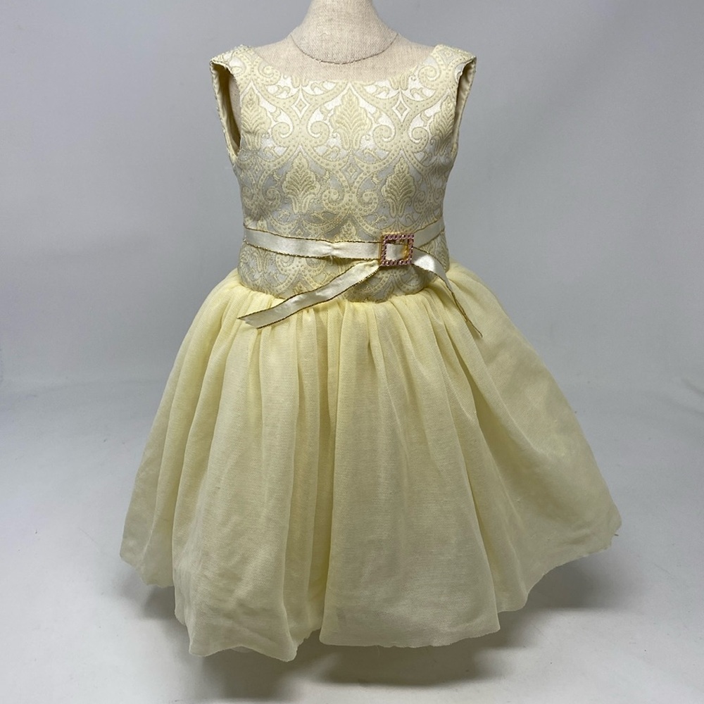American Girl Gold Gala party dress